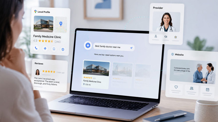 AI Search and Patient Acquisition for Medical Practices