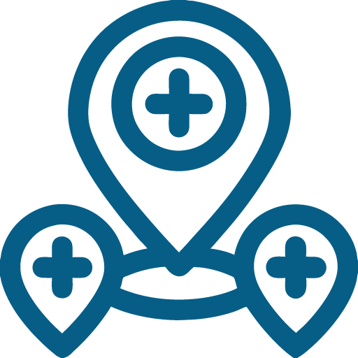 Multi-Location Medical Groups Icon